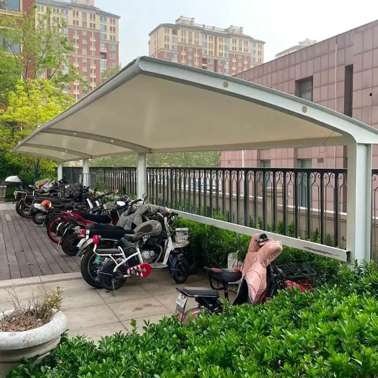 邻水县膜结构电动车棚